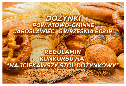 Gminny Konkurs Dożynkowy - Jarosławiec 5 września 2021