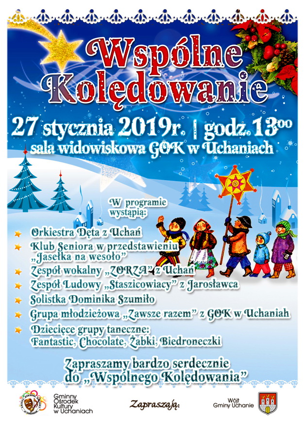 Wspólne Kolędowanie. GOK Uchanie 27.01.2019