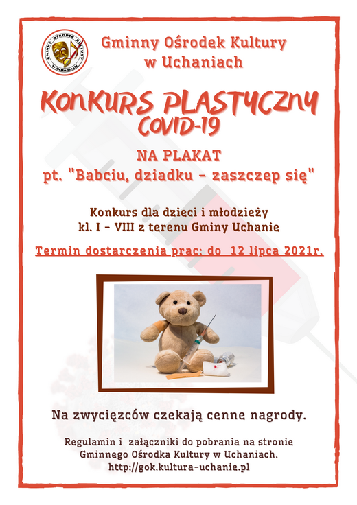 Konkurs Plastyczny Covid-19 na plakat